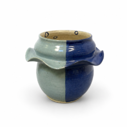 Blue Bubble Vase